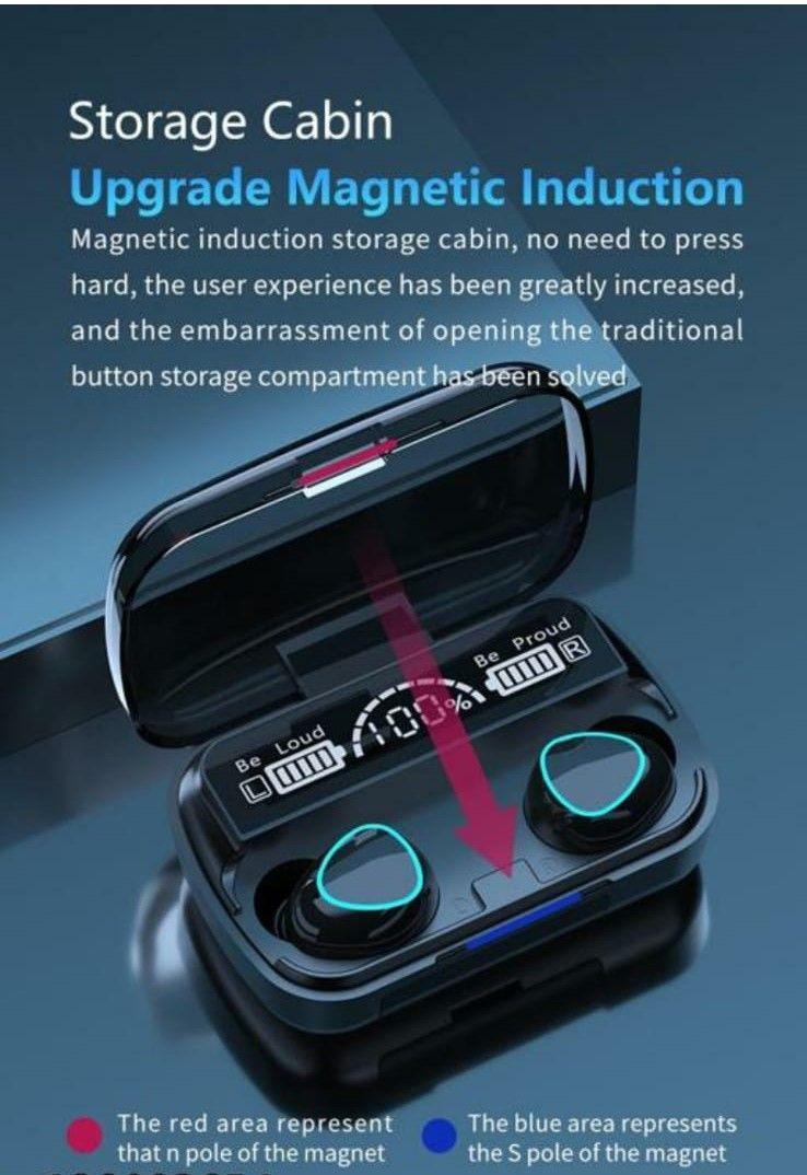 TWS Wireless Earbuds Touch Control Bluetooth Headphones