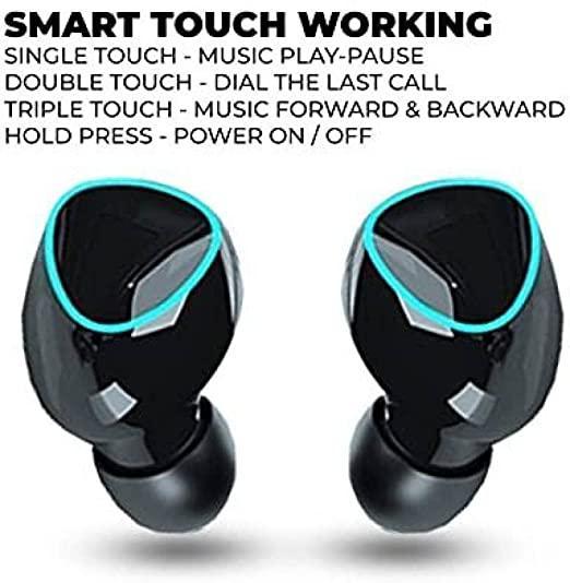 TWS Wireless Earbuds Touch Control Bluetooth Headphones
